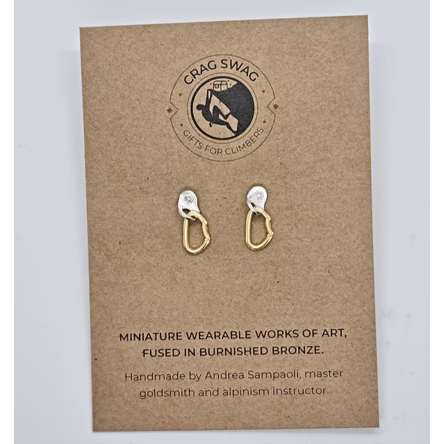 Bolt & Carabiner Earring