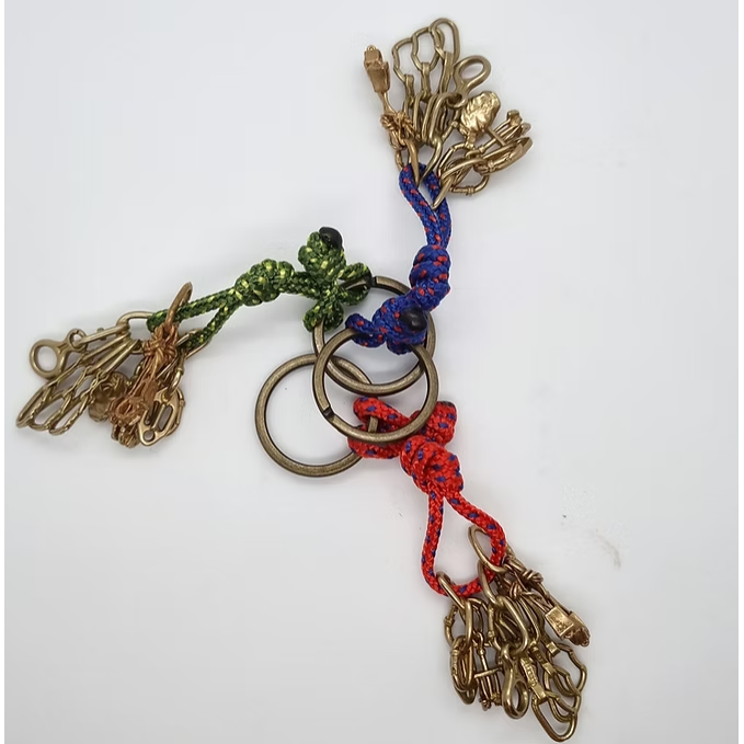 Trad Climbing Keyring