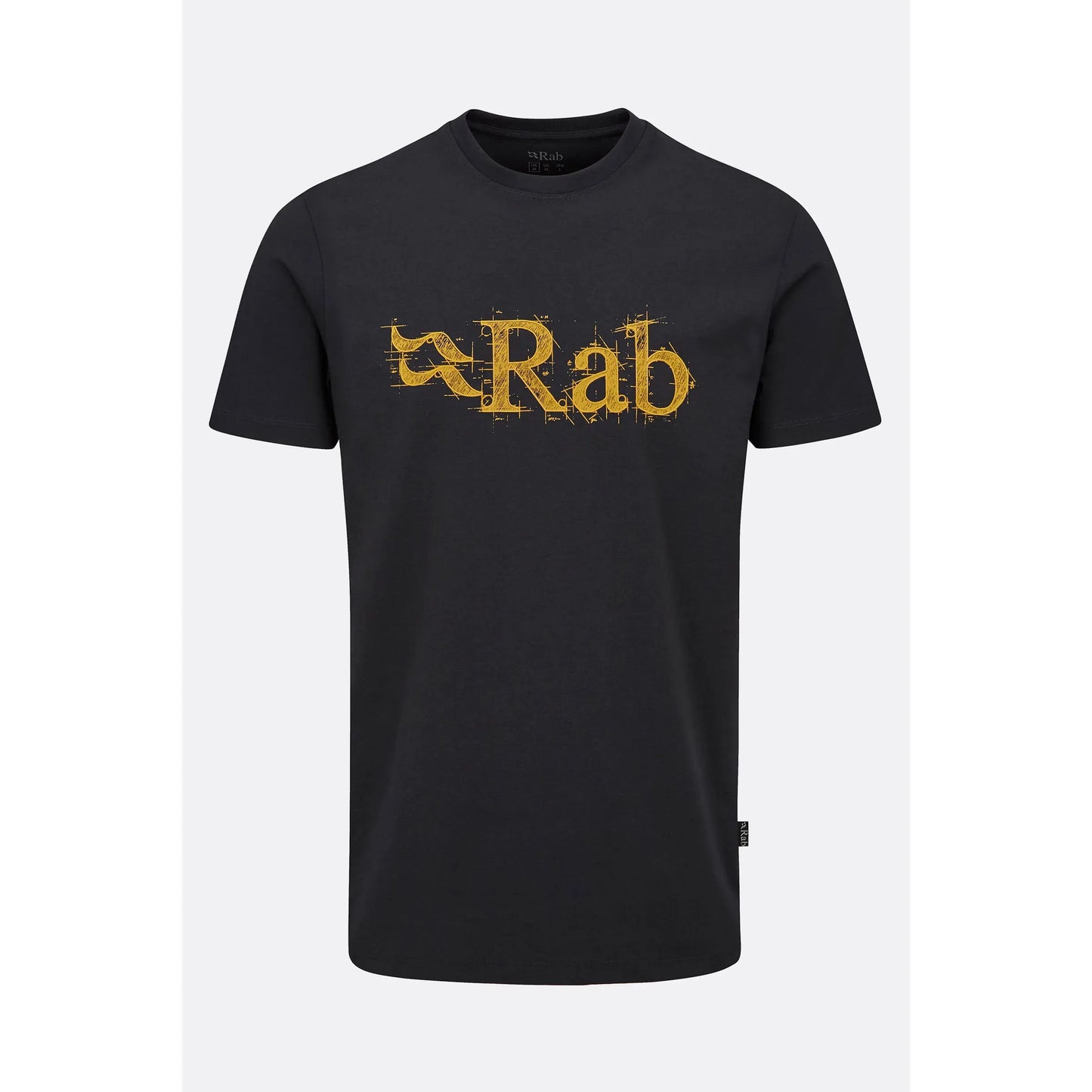 Rab Men's Stance, Tech Sketch Tee Beluga