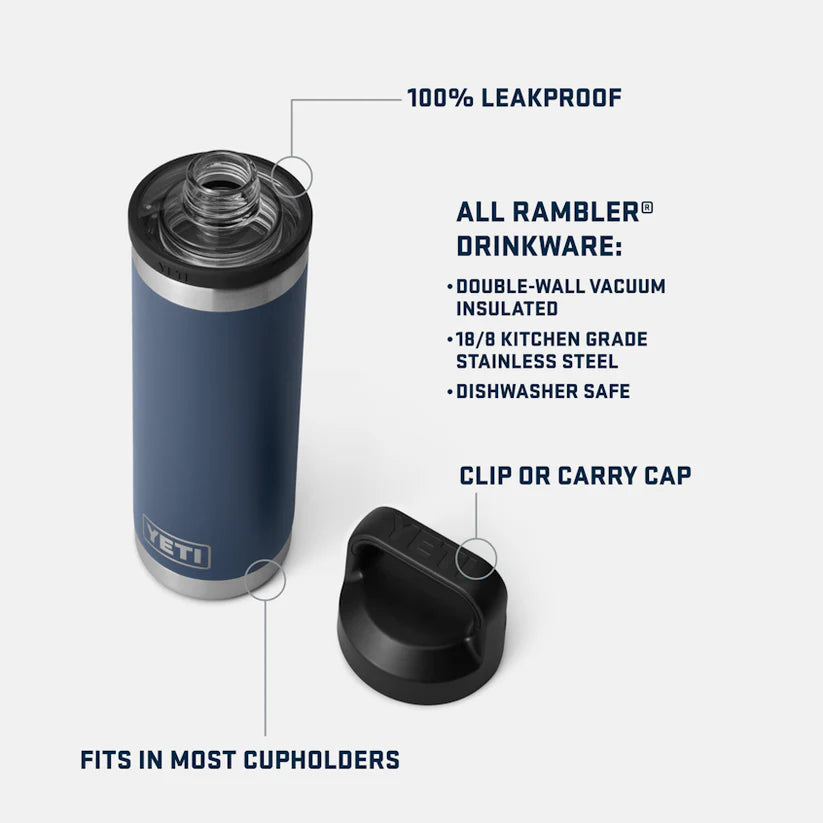 yeti dimentions for the rambler bottle
