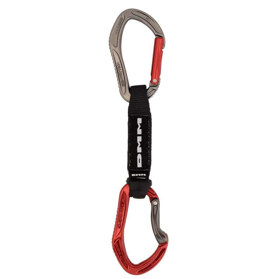 DMM Alpha Sport Quickdraw-12cm Titanium/Red