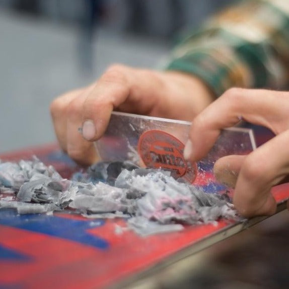Snowboard Waxing
