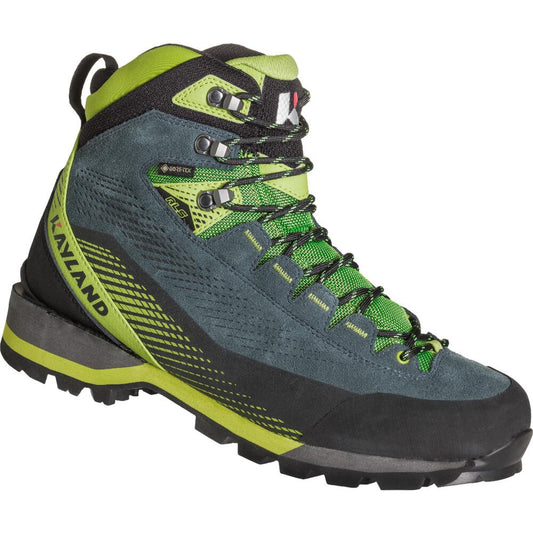 Kayland Men's Grand Tour GTX Hiking Shoes, Grey Lime