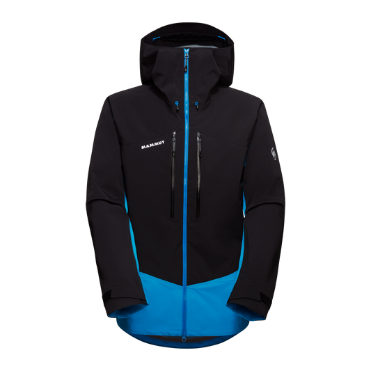 mammut Men's Taiss Pro HS Hooded Jacket glacier blue-black