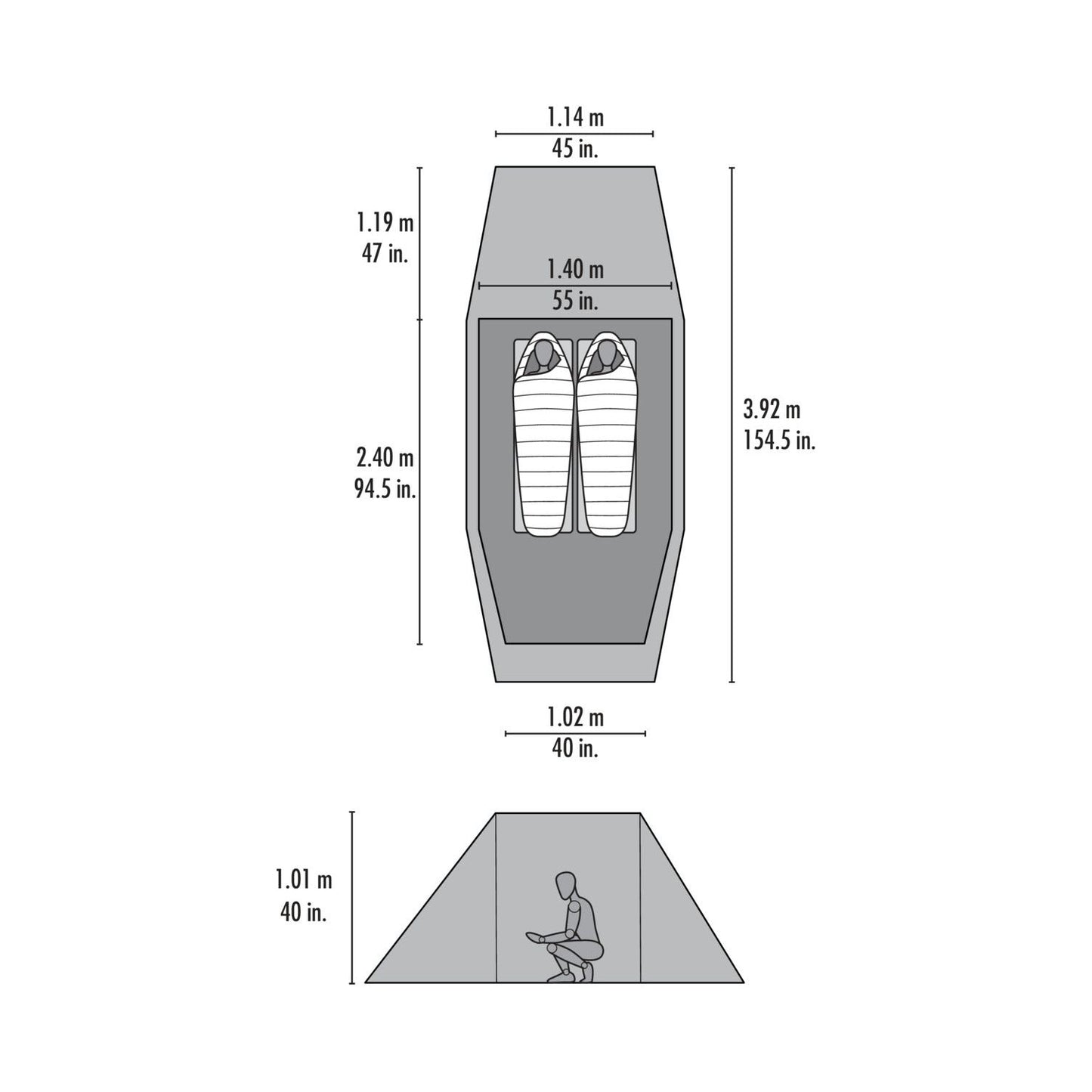 M.S.R Tindheim 2-Person Tent