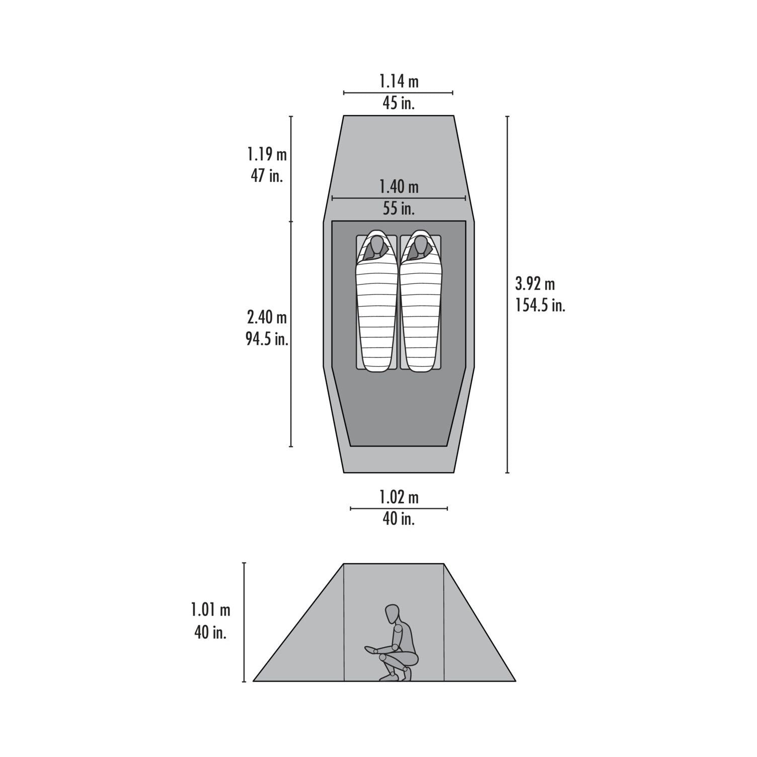 M.S.R Tindheim 2-Person Tent