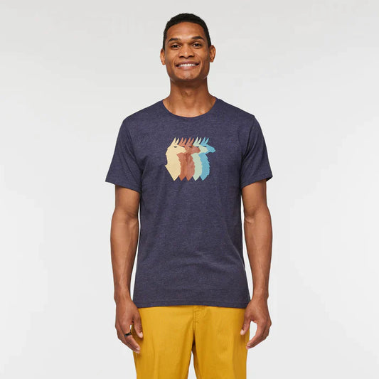 Cotopaxi Men's Llama Sequence T-Shirt maritime