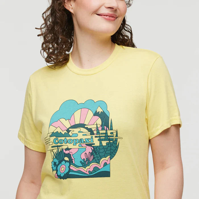 Cotopaxi Women's Utopia T-Shirt lemonade