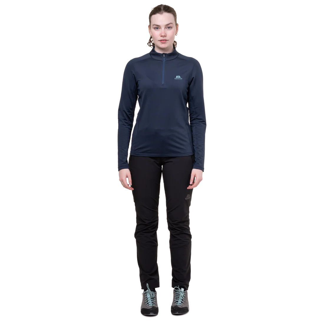 Mountain Equipment Women's Cerrig LS Zip T Cosmos