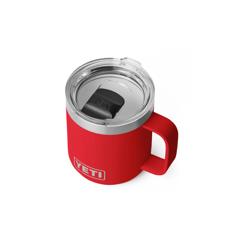 Yeti Rambler 10oz Stackable Mug Rescue Red
