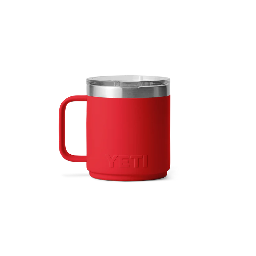 Yeti Rambler 10oz Stackable Mug Rescue Red