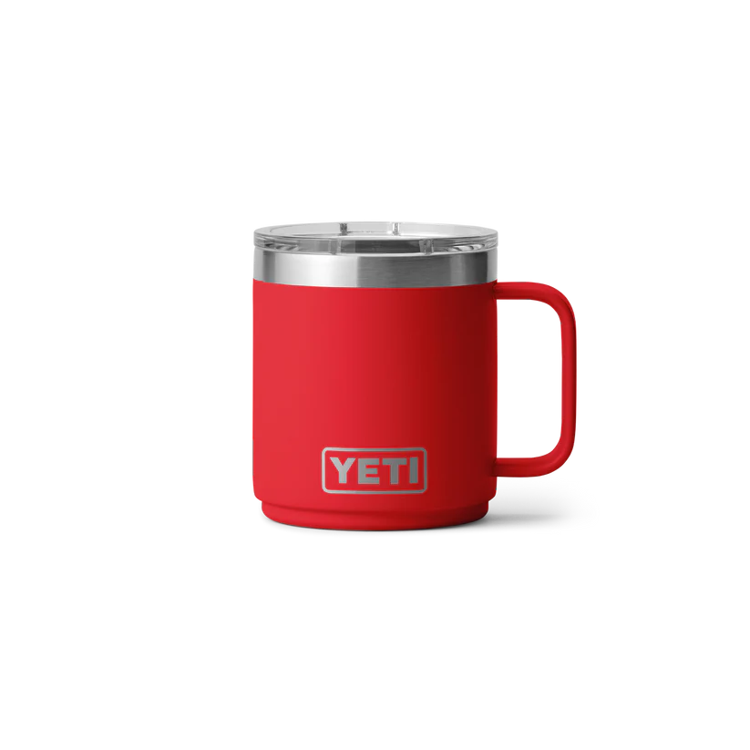 Yeti Rambler 10oz Stackable Mug Rescue Red