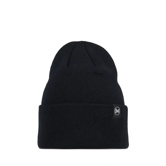 Buff Knitted Beanie Black