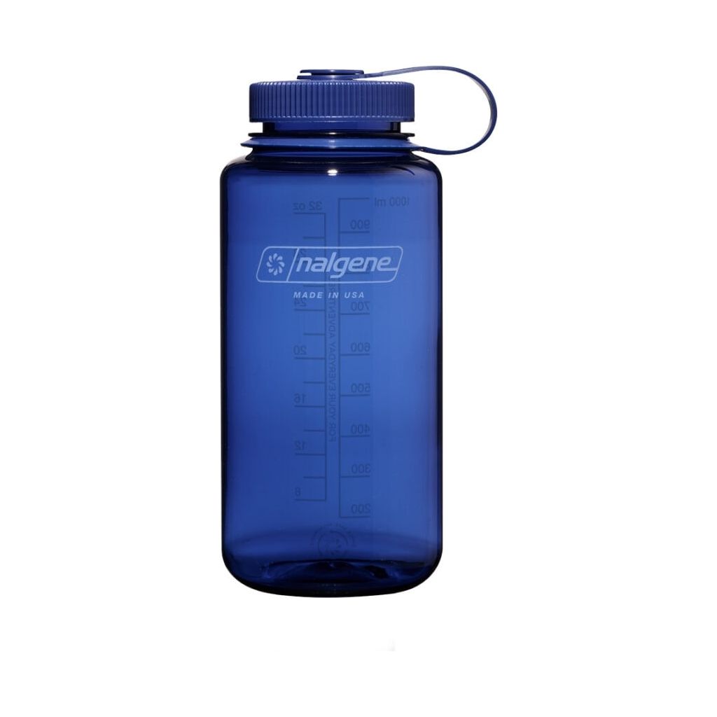 Nalgene Wide Mouth Sustain Water Bottle 1L denim