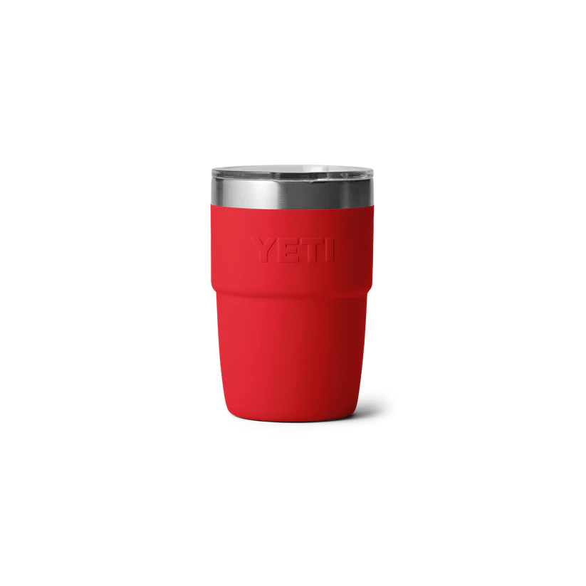 Yeti Rambler 8oz Stackable Cup Rescue Red