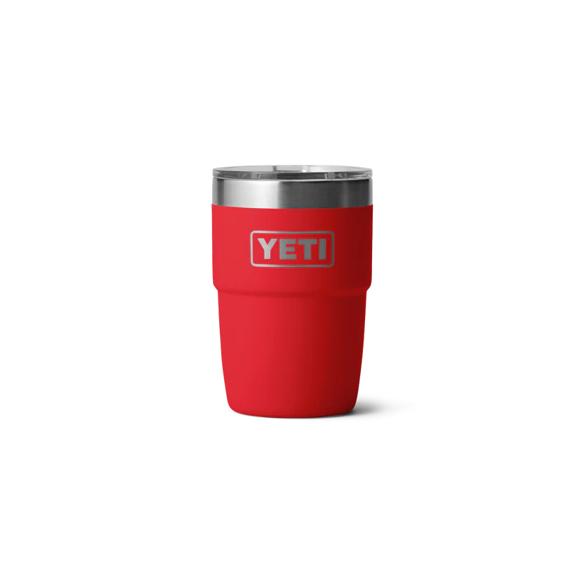 Yeti Rambler 8oz Stackable Cup Rescue Red