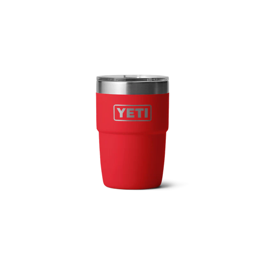 Yeti Rambler 8oz Stackable Cup Rescue Red