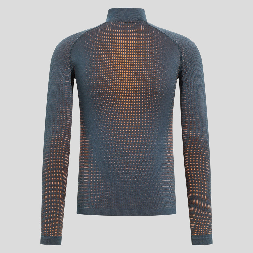 odlo Men's Performance Warm Half-Zip Turtleneck Top