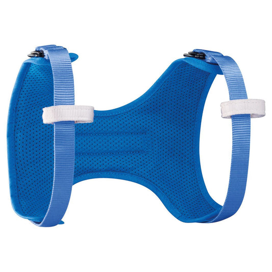 petzl body kids chest harness blue