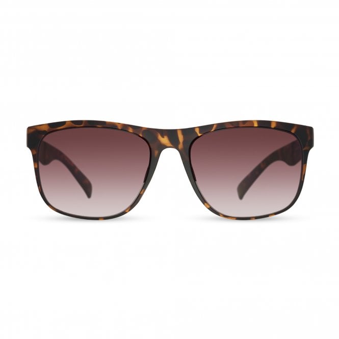 Sunglasses with tortoiseshell frame and gradient lenses 