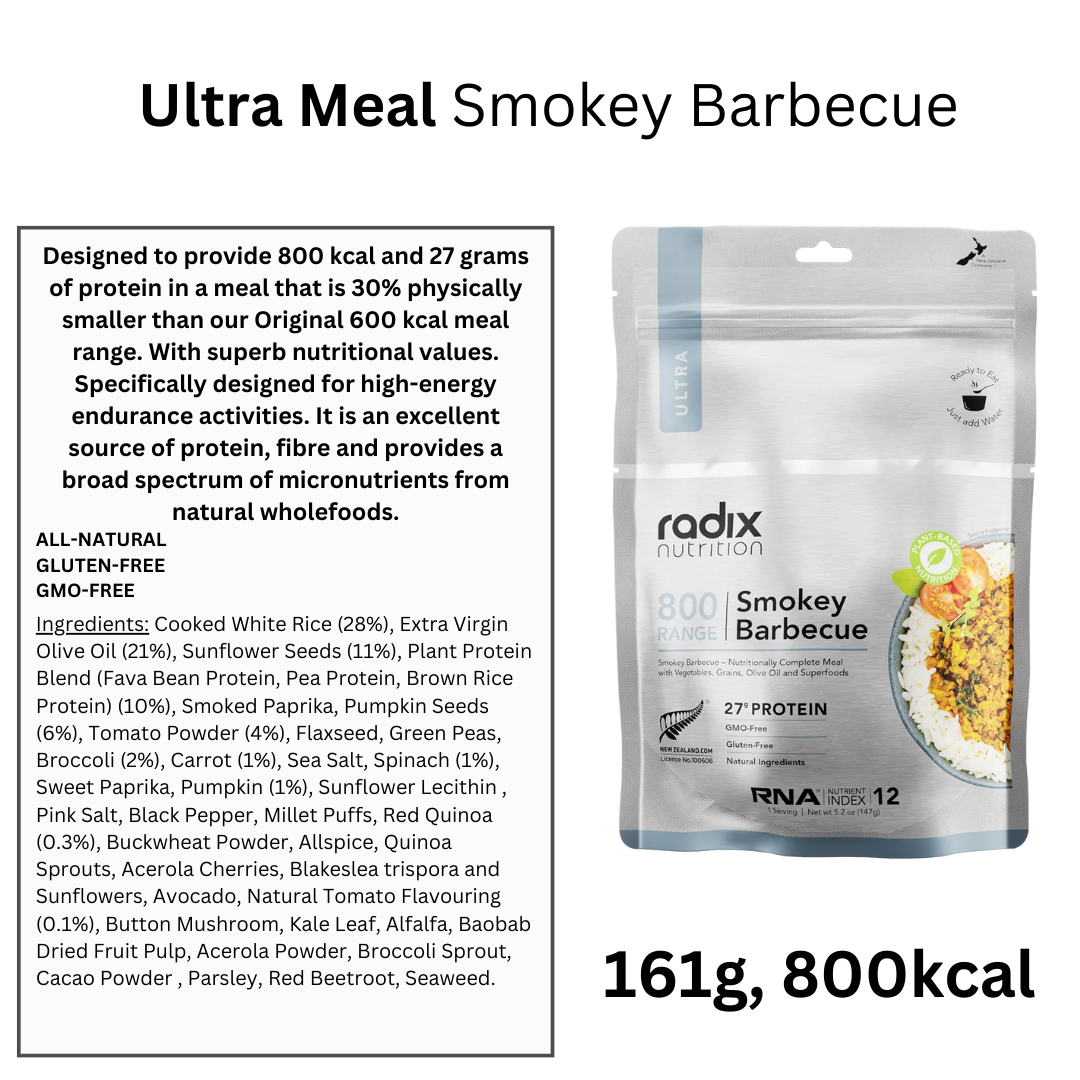 Radix Nutrition 800kcal Ultra Meals Smokey Barbecue
