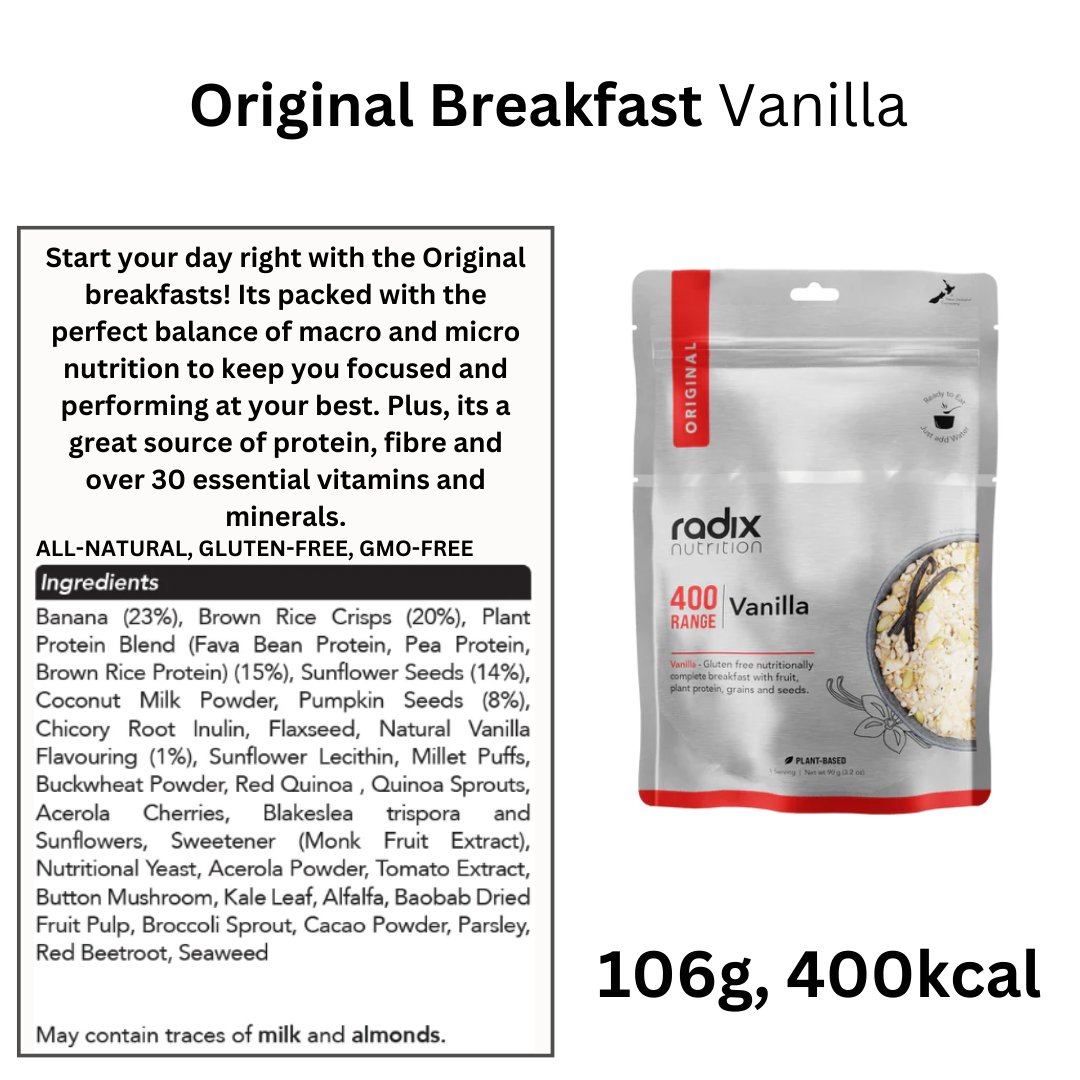 Radix Nutrition 400kcal Original Breakfast
