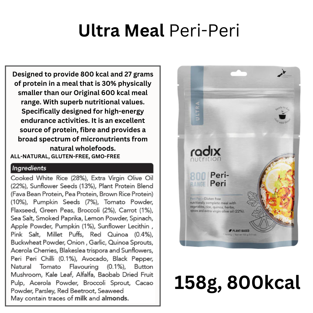 Radix Nutrition 800kcal Ultra Meals