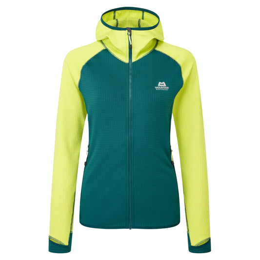 Mountain Equipment Women's Eclipse Hooded Jacket Teal/Fresh Green
