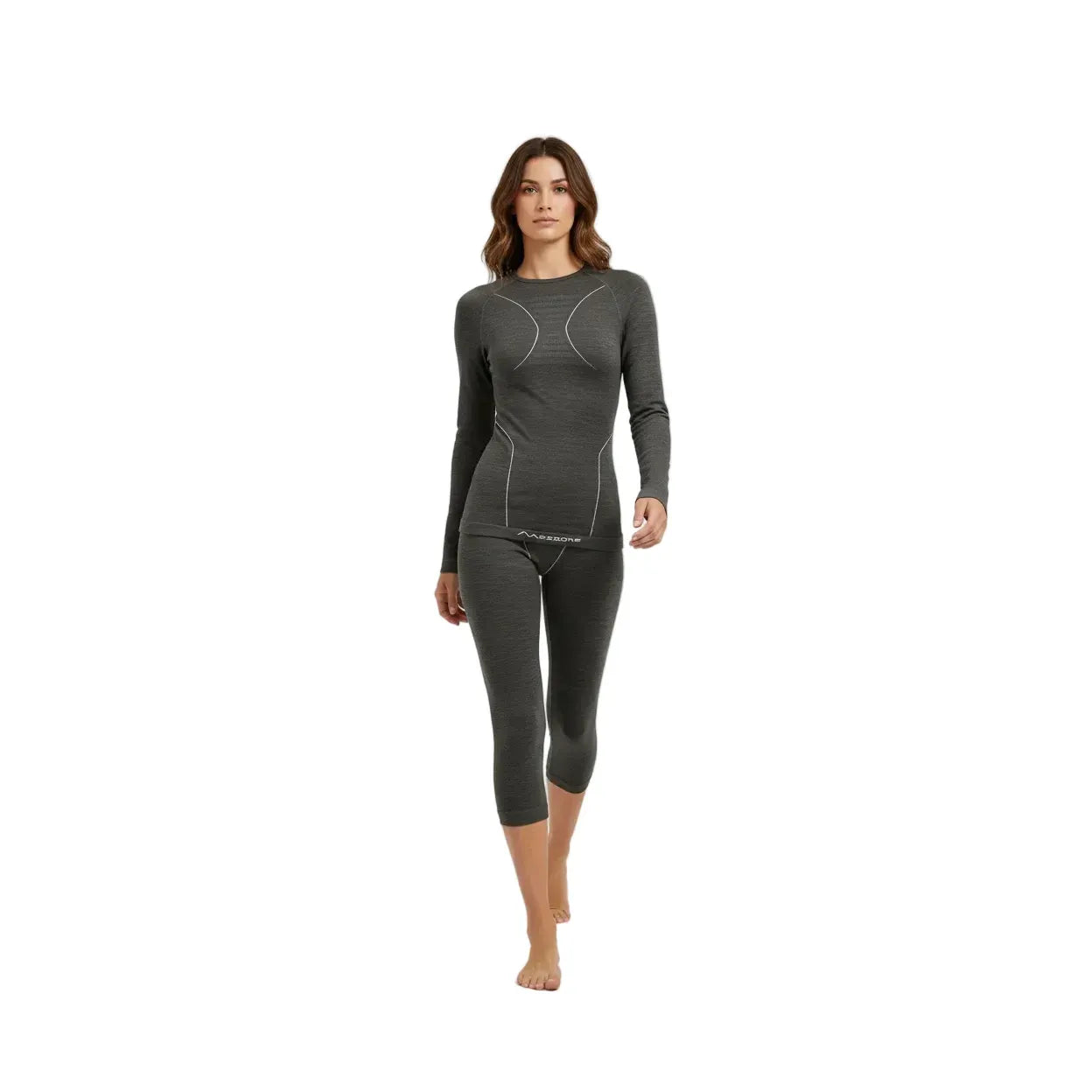 Moggans Women's Schiehallion Merino Wool Base Layer top