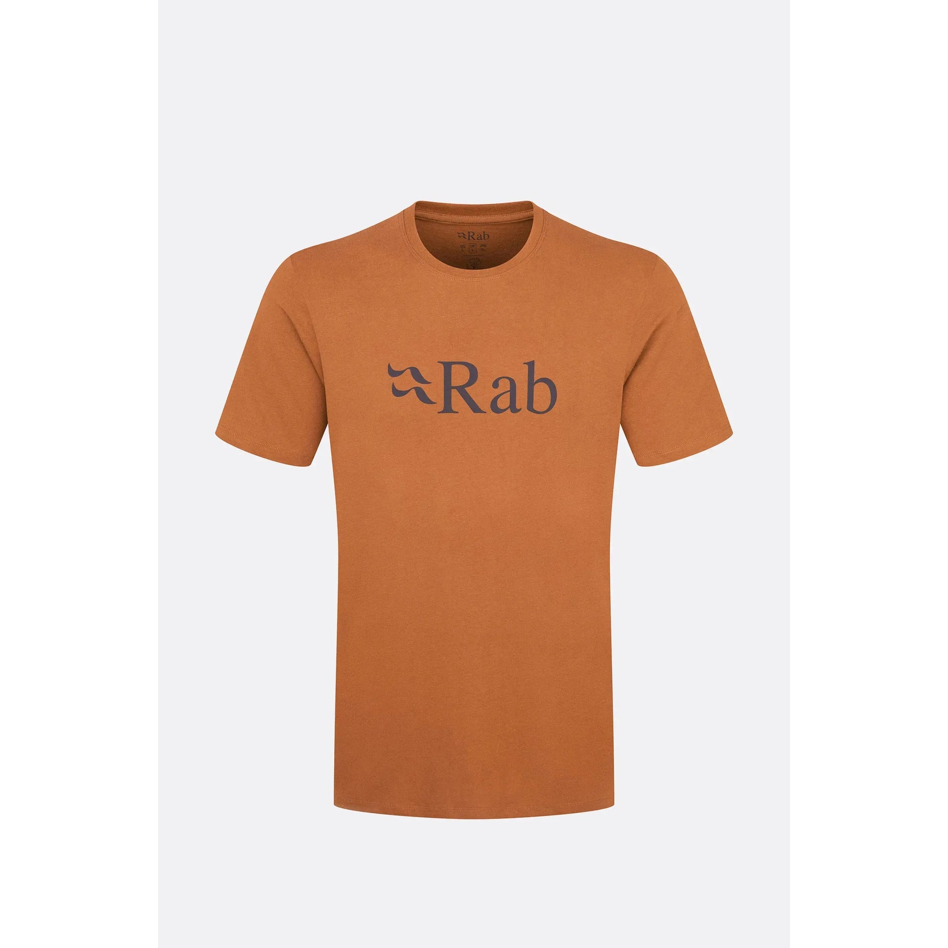 RAB STANCE LOGO T SHIRT RED EARTH