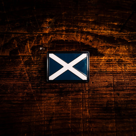 Scottish flag pin badge
