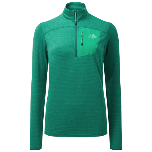 Mountain Equipment Women's Lumiko Zip T Spruce/Deep Green