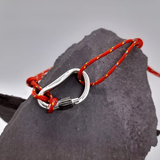 Lockable Atom Carabiner Necklace/Bracelet