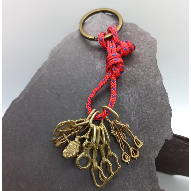 Trad Climbing Keyring