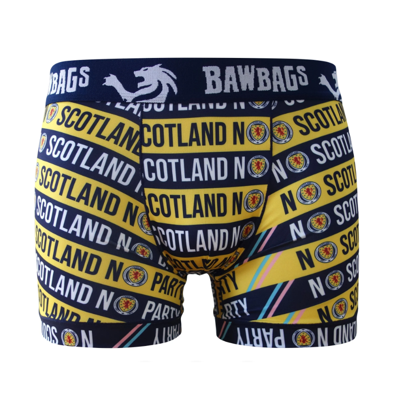 Bawbags Scotland National Team Party Technical Boxer Shorts