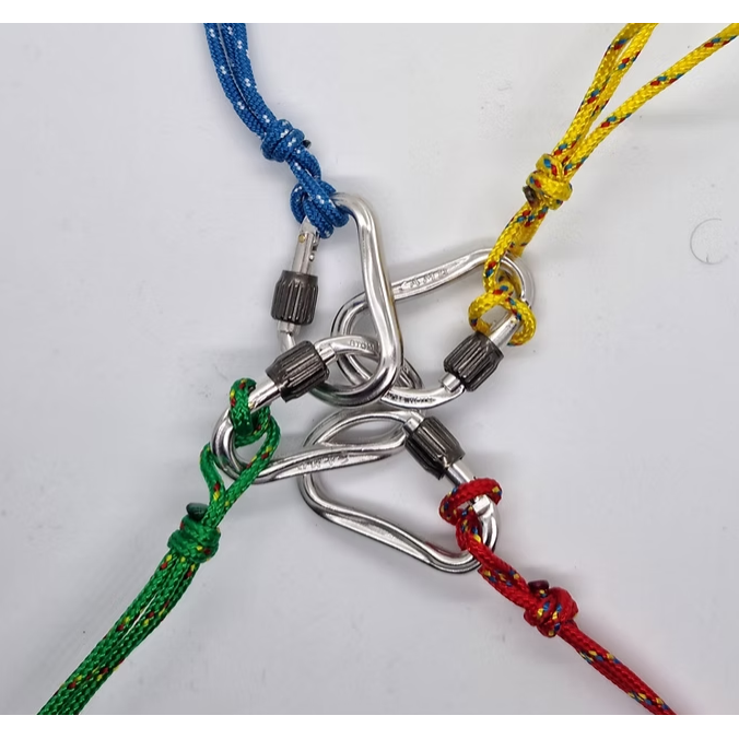 Lockable Atom Carabiner Necklace/Bracelet