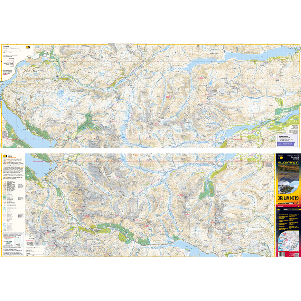 Harvey Maps
Glen Affric
&amp; Kintail&nbsp;
Ultramap XT40