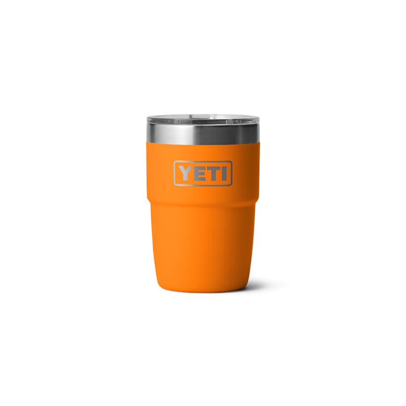 Yeti Rambler 8oz Stackable Cup King Crab Orange