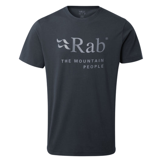 Rab Men's Stance Mountain Organic Cotton Tee beluga