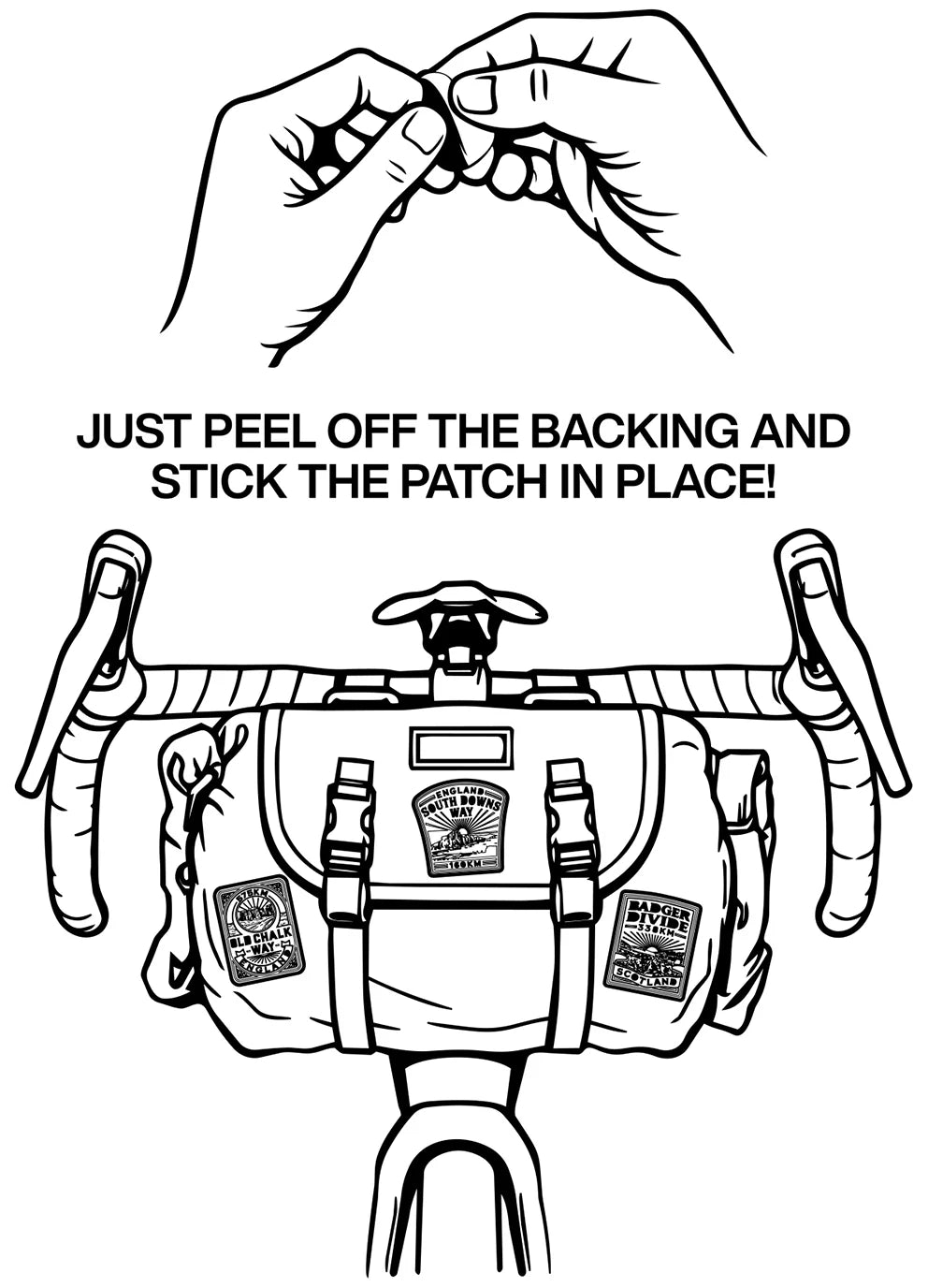 Badger Divide Bikepacking Patch