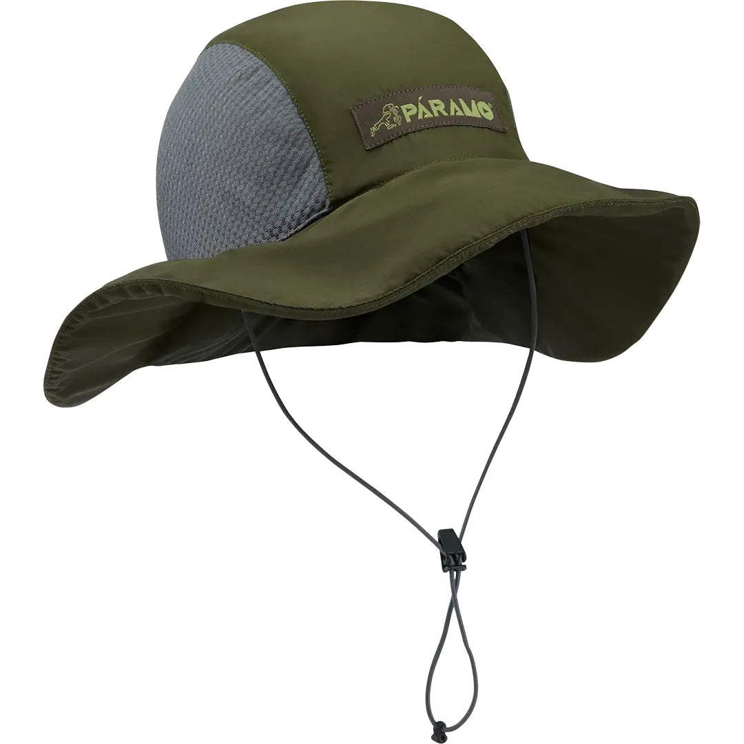 Green sun hat with mesh back  Paramo Summer hat