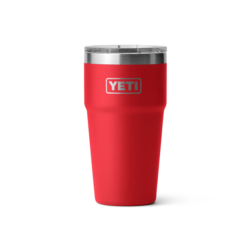 Yeti Rambler 20oz Stackable Cup Rescue Red