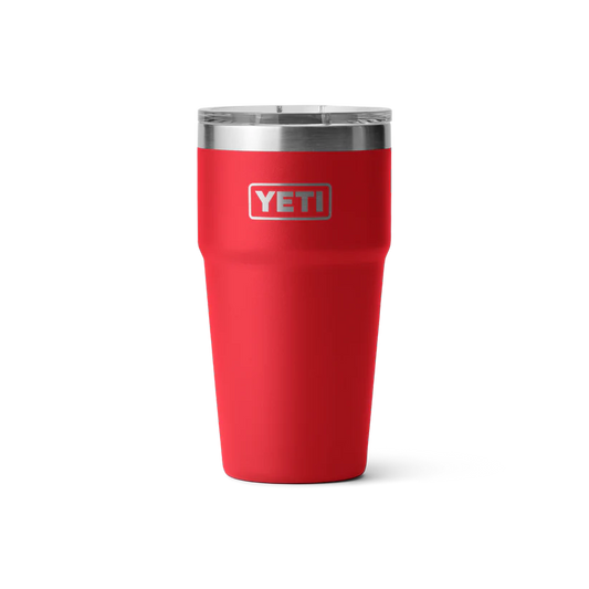 Yeti Rambler 20oz Stackable Cup Rescue Red
