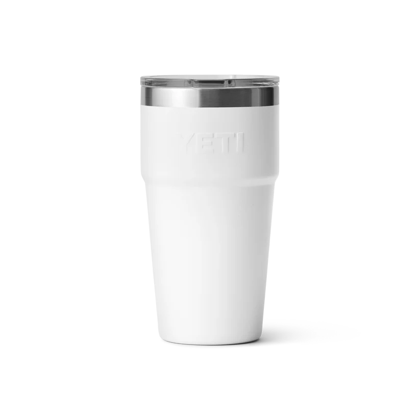 Yeti Rambler 20oz Stackable Cup White