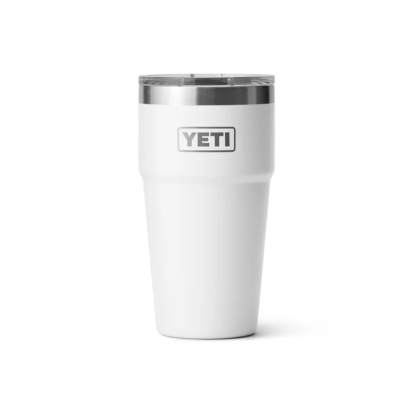 Yeti Rambler 20oz Stackable Cup White