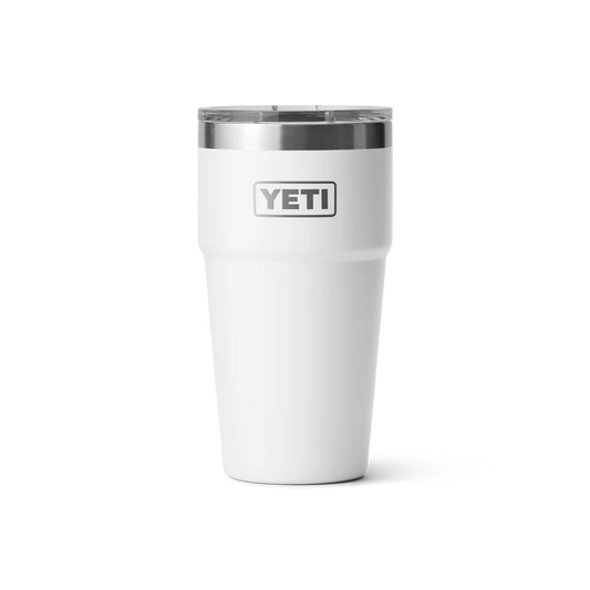 Yeti Rambler 20oz Stackable Cup White
