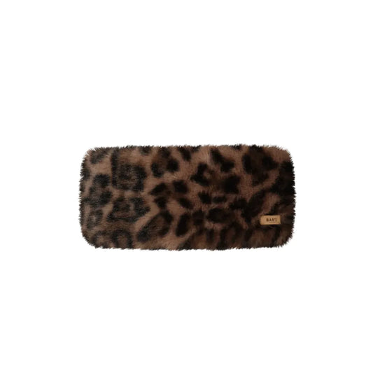 Barts Faux fur headband print brown