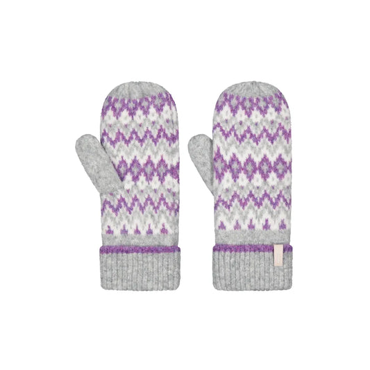 Barts Nakarah Mitts heather grey