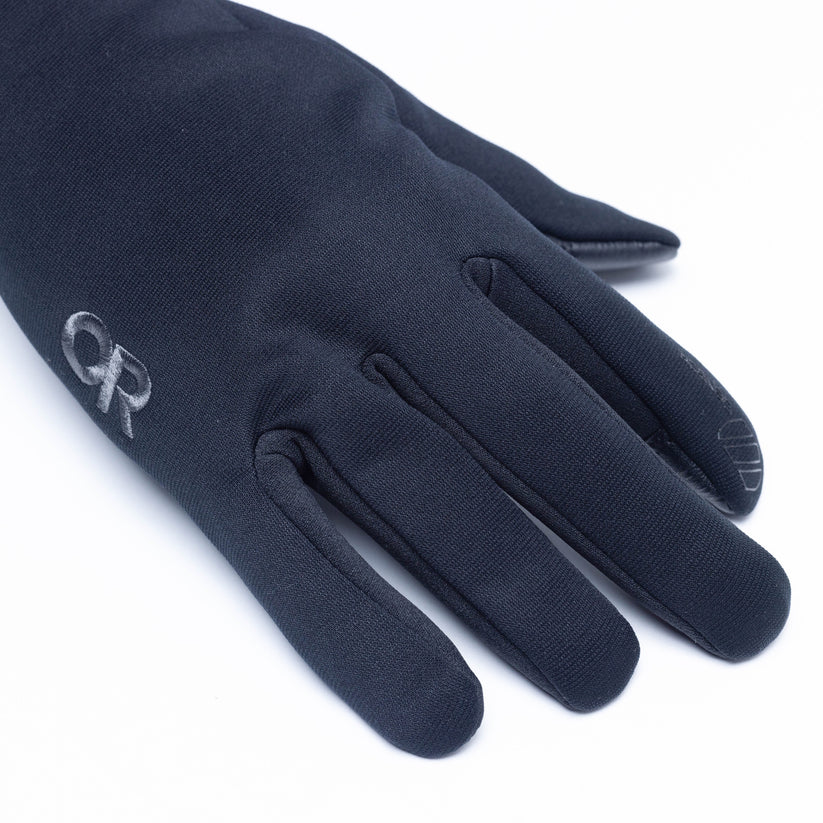 black fleece mens glove