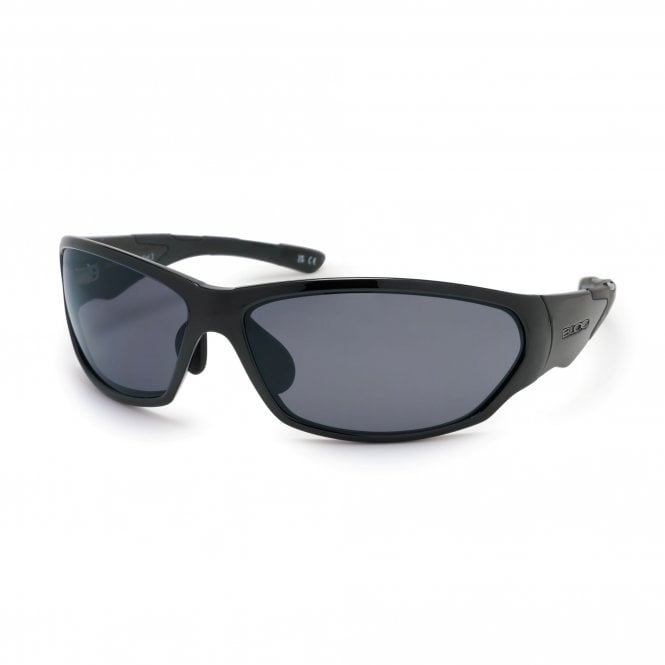 bloc polarised montan sunglasses with black polarised cat 3 lens